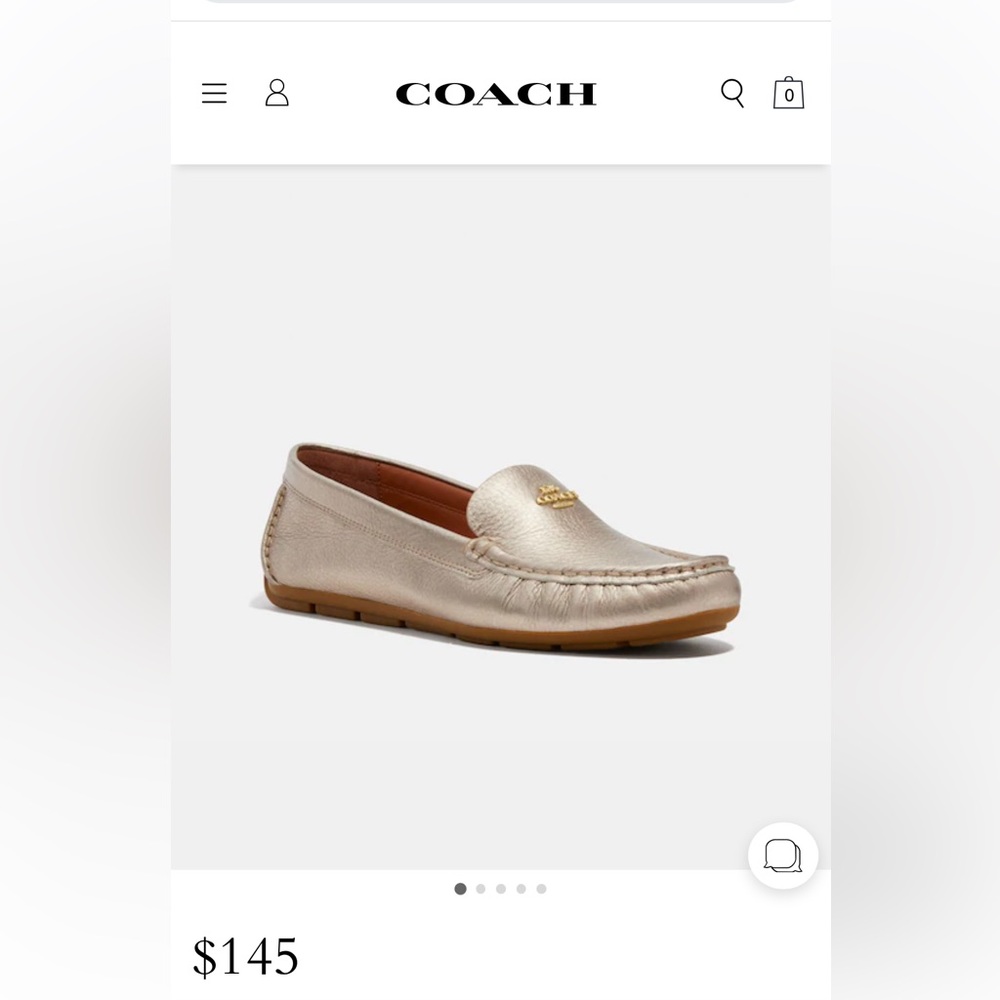 Coach Marley Driver - Champagne